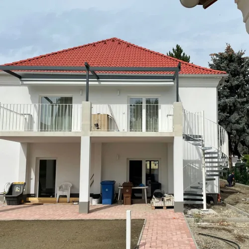 Kültéri csigalépcső